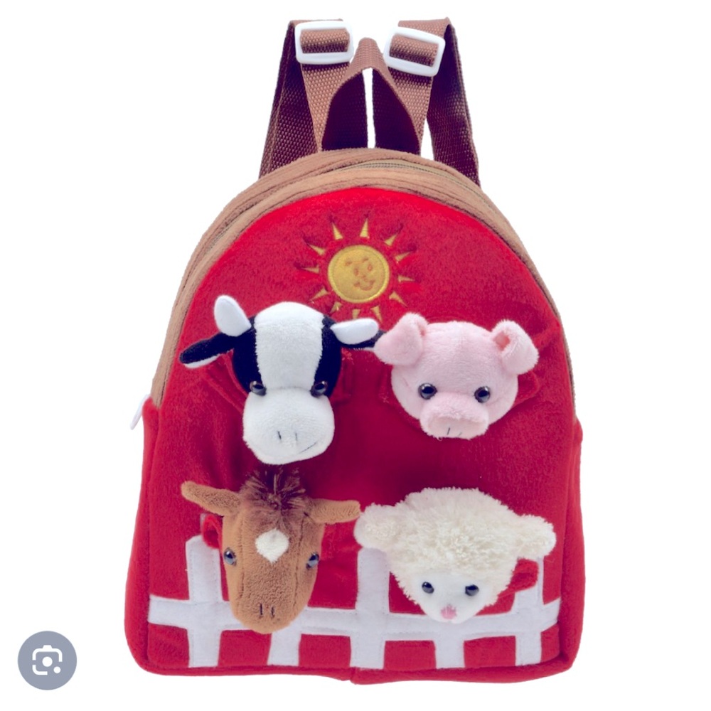 VTG Red Farm Kids Backpack